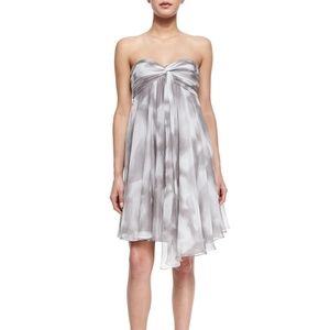 Halston Heritage Strapless Dress
